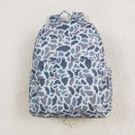 BA0260 Gray Camo Kids Backpack Bag