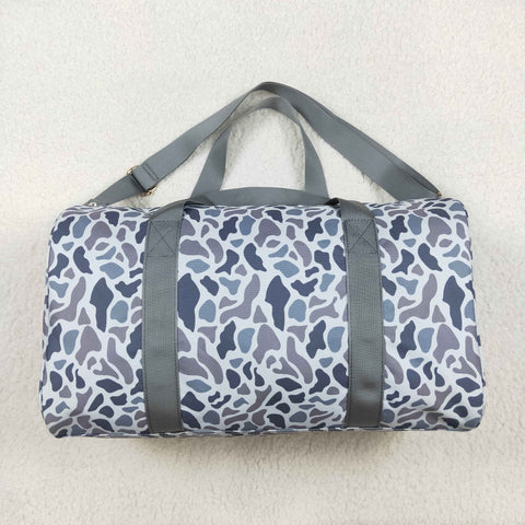 BA0262 Gray Camo Duffle Bag