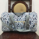 BA0262 Gray Camo Duffle Bag