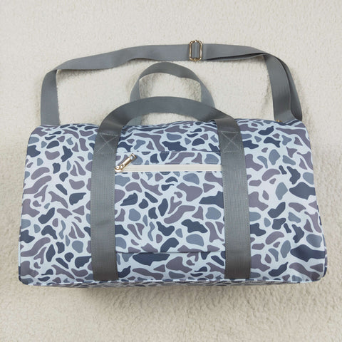 BA0262 Gray Camo Duffle Bag
