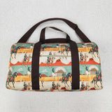 BA0265 Western Cowboy Horse Riding Duffle Bag