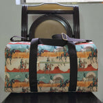 BA0265 Western Cowboy Horse Riding Duffle Bag