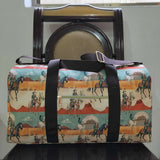 BA0265 Western Cowboy Horse Riding Duffle Bag