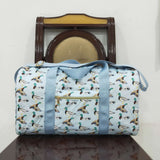 BA0275 Mallard Ducks Blue Duffle Bag