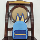BA0281 Cartoon Blue Dog Kids Backpack Bag