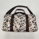 US Warehouse BA0287 Hunting Mallard Ducks Dogs Camo Duffle Bag
