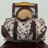 US Warehouse BA0287 Hunting Mallard Ducks Dogs Camo Duffle Bag