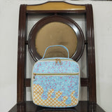 BA0296 Drip Ice cream Blue Lunch Box Bag 8.5*8*3 inches