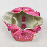 BA0298 Drip Pink Fashion Duffle Bag