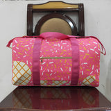 BA0298 Drip Pink Fashion Duffle Bag