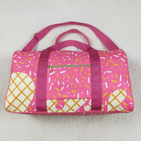 BA0298 Drip Pink Fashion Duffle Bag
