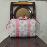 BA0301 Cartoon Bows Pink Kids Duffle Bag