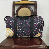 BA0303 Drip Black Fashion Duffle Bag