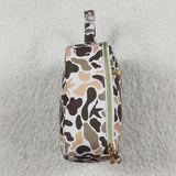 BA0305 Camo Mallard Ducks Dog Lunch Box Bag 8.5*8*3 inches