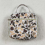BA0305 Camo Mallard Ducks Dog Lunch Box Bag 8.5*8*3 inches