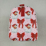 BA0306 Christmas Santa Bows Duffle Bag