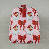 US Warehouse BA0306 Christmas Santa Red Duffle Bag
