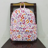 BA0307 Leopard Pink Kids Backpack Bag