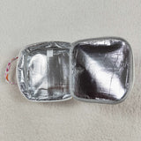 BA0309 Leopard Pink Lunch Box Bag 8.5*8*3 inches