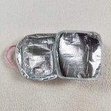 BA0310 Coquette Bows Pink Lunch Box Bag 8.5*8*3 inches