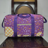 BA0321 Drip Ice Cream Purple Duffle Bag