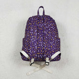 BA0327 Summer Ice Cream Purple Kids Backpack Bag