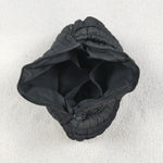US Warehouse BA0329 Black Puffy Tote Bag