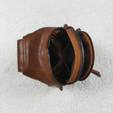 US Warehouse BA0330 Women's Bohemian Crossbody Bag Trendy Leather Sling Bag