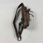 US Warehouse BA0331 Women's Bohemian Crossbody Bag Trendy Leather Sling Bag