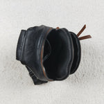 US Warehouse BA0332 Women's Bohemian Crossbody Bag Trendy Leather Sling Bag