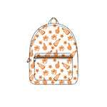 Preorder BA0352 Cheer Game Day Go Team Orange Kids Backpack Bag
