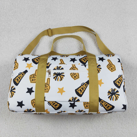 BA0370 Cheer Game Day Go Team Gold Duffle Bag