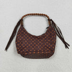 US Warehouse BA0373 Women's Western Turquoise Bag Leather Handbag