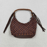 US Warehouse BA0373 Women's Western Turquoise Bag Leather Handbag