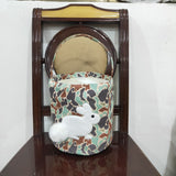 BA0387 Easter Rabbit Camo Basket Handbag Bag