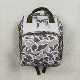 BA0403 Embroidery Hunting Dog Camo Diaper Bag Backpack