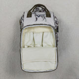BA0403 Embroidery Hunting Dog Camo Diaper Bag Backpack