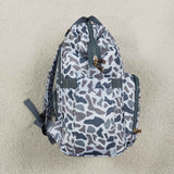 BA0406 Hunting Camo Grey Diaper Bag