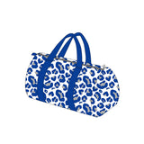 Preorder MOQ 5 pcs each School Team Colors Leopard Duffle Bags