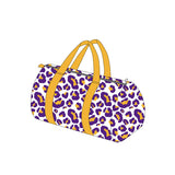 Preorder MOQ 5 pcs each School Team Colors Leopard Duffle Bags