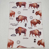 BL0068 Western Newborn Baby Blanket