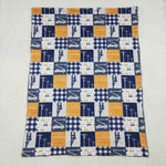BL0075 Lineman Navy Blue Baby Blanket