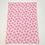 BL0089 Christmas Tree Cake Pink Newborn Baby Blanket