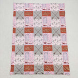 BL0123 Hoedy Honey Pink Baby Blanket