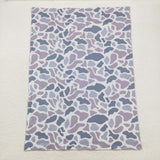 BL0145 Camo Grey Baby Newborn Blanket