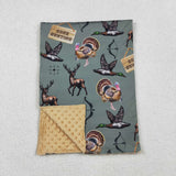 BL0151 Gone Hunting Mallard Baby Newborn Blanket