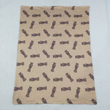 BL0165 Western Camo Bottles Baby Newborn Blanket