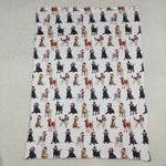 BL0176 Christmas Dog Baby Newborn Blanket
