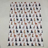 BL0176 Christmas Dog Baby Newborn Blanket