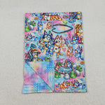 BL0192 Valentine's Day Cartoon Love Baby Newborn Blanket